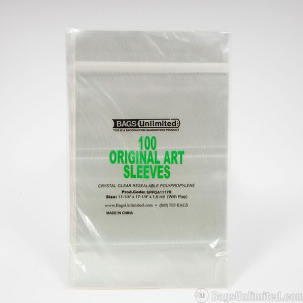Resealable Print & Poster Sleeves f